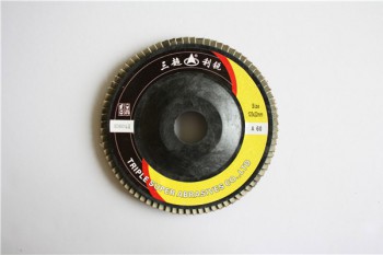 棕剛玉，125塑蓋百葉片反面